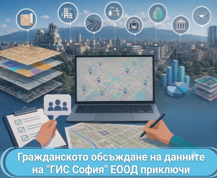 Столична община прави следваща стъпка към отварянето на градските данни