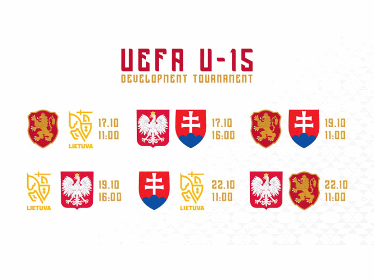 UEFA Friendly Tournament Bulgaria, Lithuania, Poland and Slovakia meet in juniors