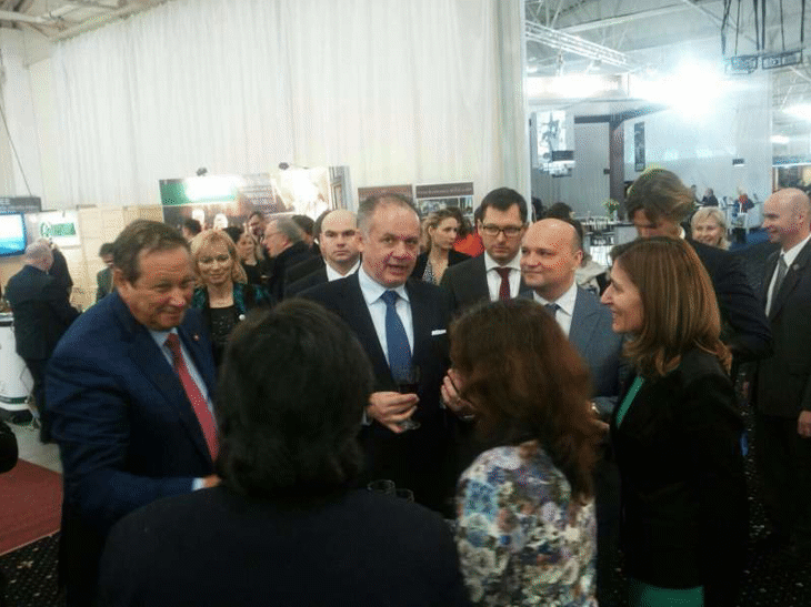 Министър Николина Ангелкова се срещна с президента на Словакия Андрей Киска