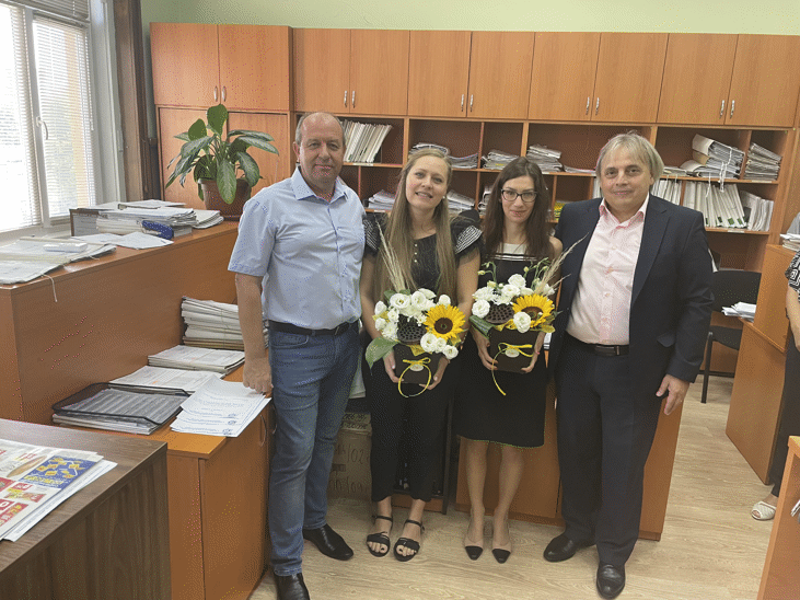 Константина Константинова и Рени Тотева встъпиха в длъжност като младши прокурори в Районна прокуратура - Хасково