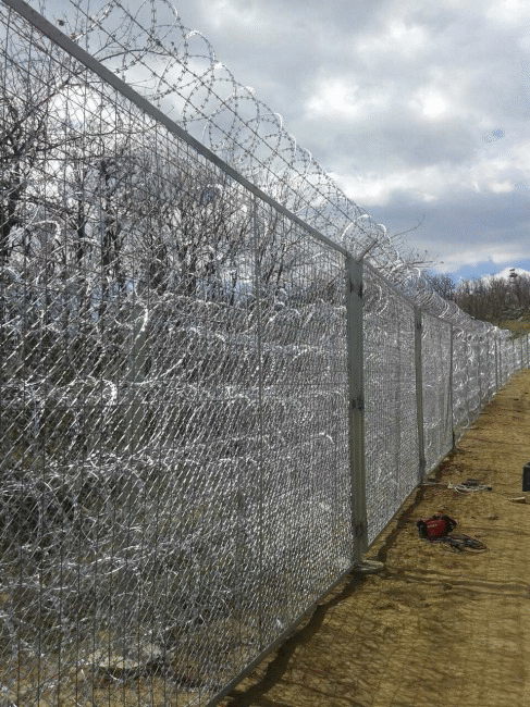 Напълно изградена е второстепенната преграда на инженерното съоръжение на българо-турската граница