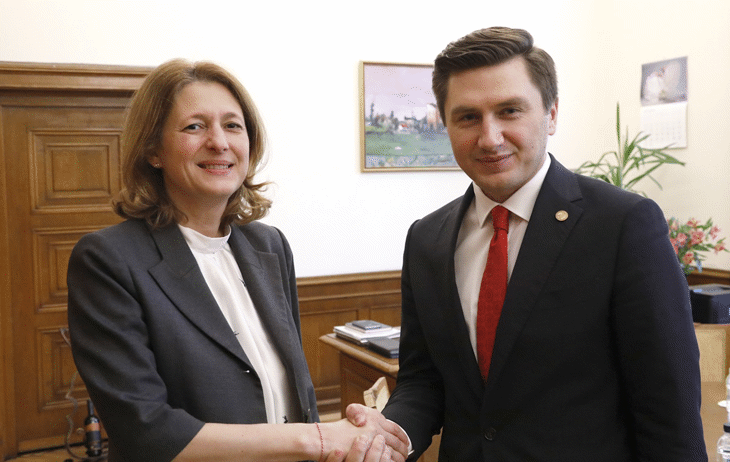 Председателят на Комисията по външна политика Джема Грозданова и председателят на Комисията по политиките за българите в чужбина Андон Дончев разговаряха с румънските си колеги от Комисията по политики за румънците в чужбина