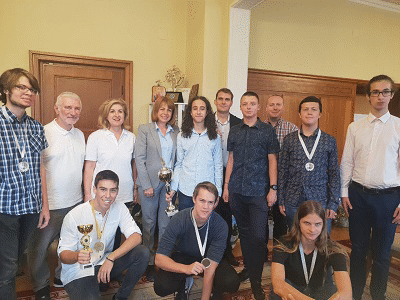 Кметът на София Йорданка Фандъкова поздрави отбора на София, взел участие в IV Олимпиада на Мегаполисите