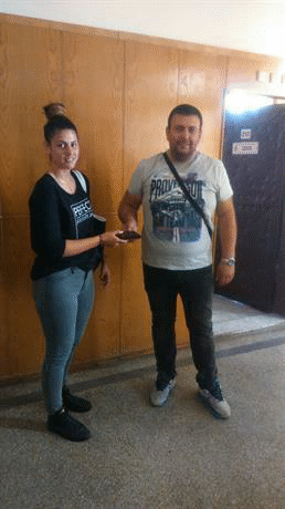 Магдалена Христова намери портфейл с пари и документи и го предаде в полицията