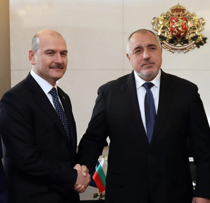 Министър-председателят Бойко Борисов се срещна с министъра на вътрешните работи на Турция Сюлейман Сойлу