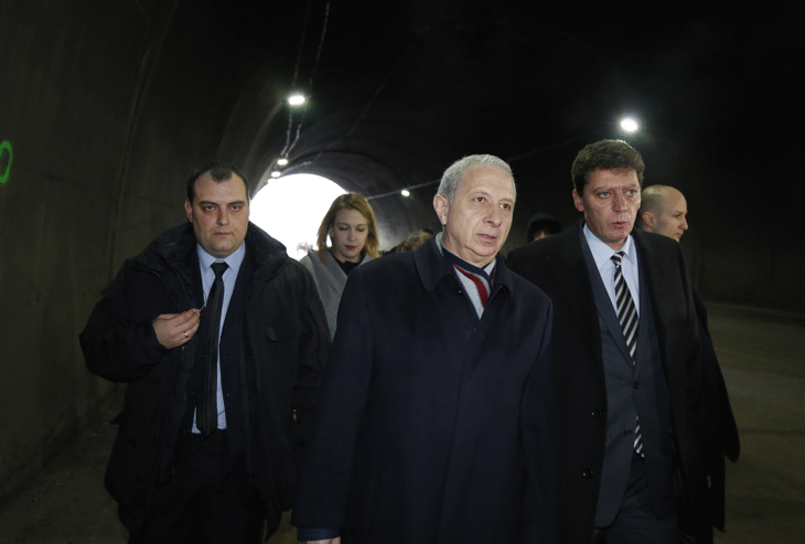 Движението в тунел „Ечемишка“ на АМ „Хемус“ беше възстановено предсрочно