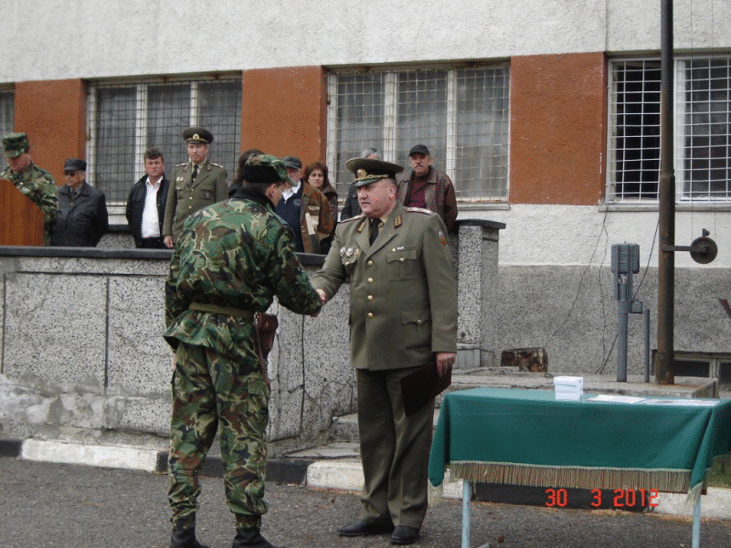 Личният състав на военно формирование 22790 - Горна Оряховица отбеляза своя празник