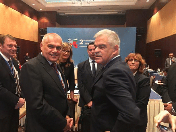 Вътрешният министър Валентин Радев участва в четиристранна среща между България, Гърция, Македония и Албания