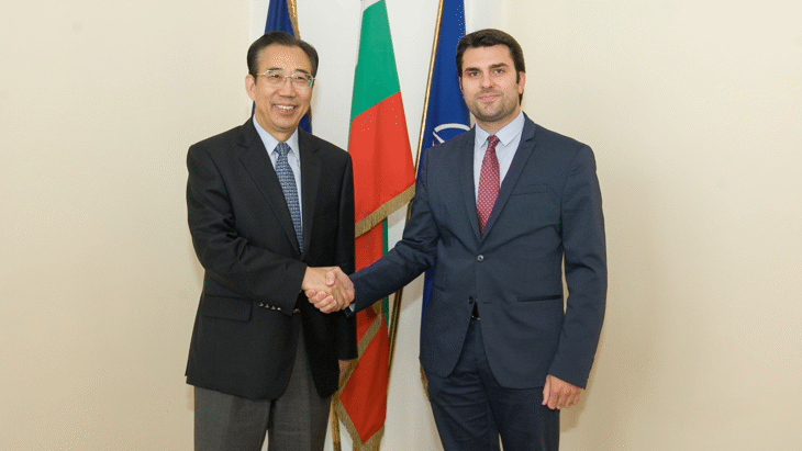 Заместник-министър Георгиев разговаря с президента на Китайския народен институт за международни отношения