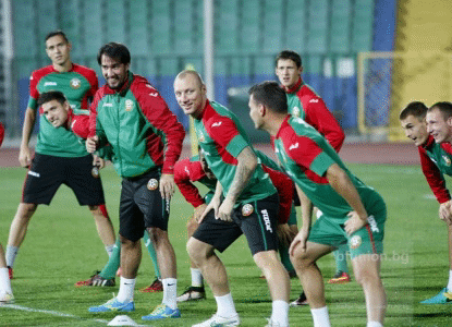 Националите проведоха официална тренировка преди двубоя с Люксембург