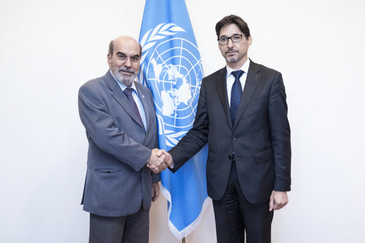 Юрий Щерк се срещна с генералния директор на ФАО Жозе Грациано да Силва