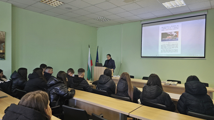 Районна прокуратура-Кюстендил проведе лекция за ученици от Езикова гимназия „Д-р Петър Берон“ по образователната програма за съдебната власт