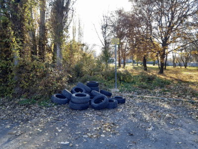 Площадка за събиране на стари гуми се организира в с. Доброславци