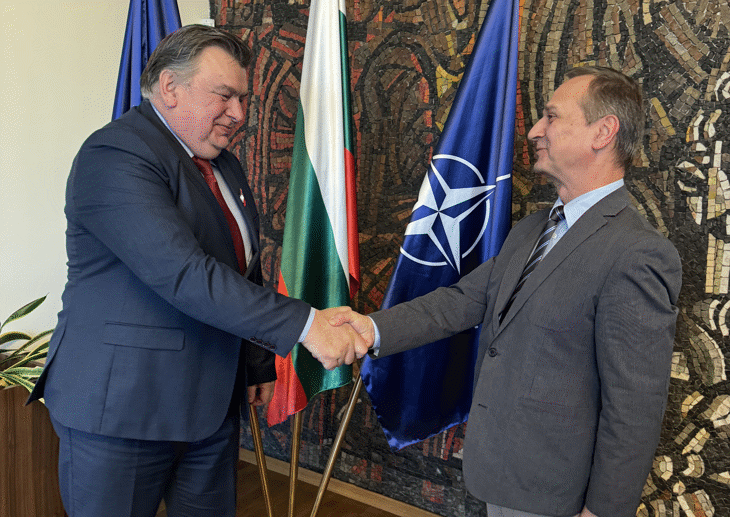 Среща на заместник-министър Ради Найденов с извънредния и пълномощен посланик на Република Молдова, Н. Пр. Емил Жакота.