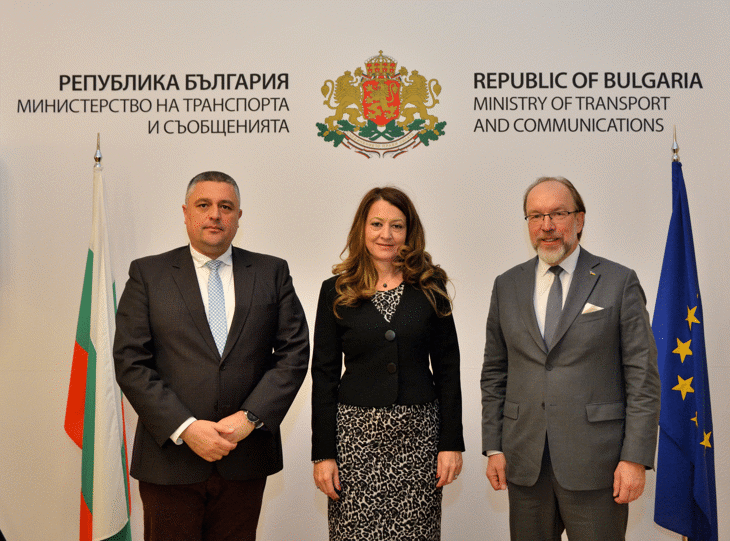 Заместник-министрите Анна Натова и Димитър Недялков се срещнаха с председателя на Украинската търговска палата