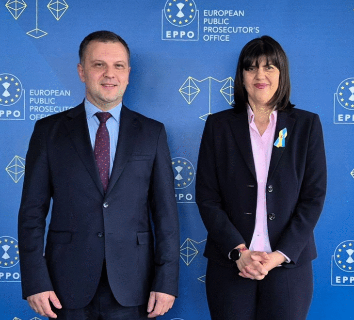 Министър Николай Найденов се срещна с европейския главен прокурор Лаура Кьовеши