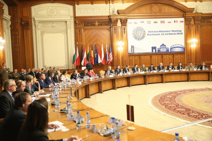 Среща на министрите на отбраната на държавите от формат Б 9 се проведе в Букурещ, Румъния
