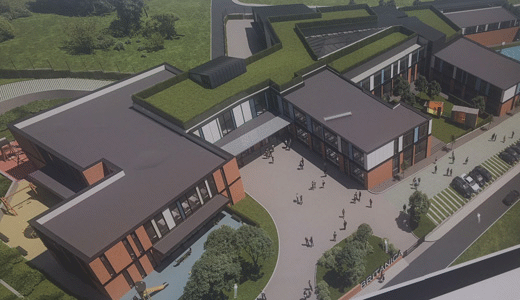 Започва строителството на училище и детска градина "Британика" в район "Витоша"