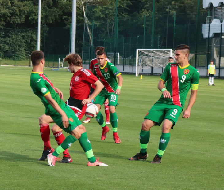 България U18 и Грузия U18 завършиха наравно в контрола