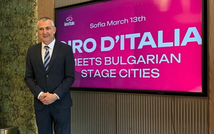 Министър Димитър Илиев присъства на работна среща на градовете домакини на Джиро д’Италия (Giro d’Italia)