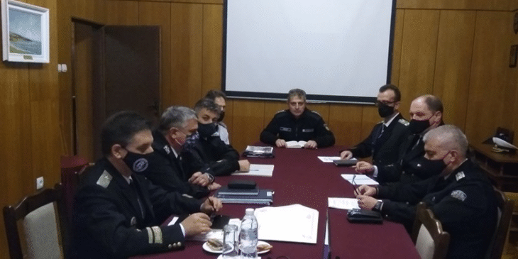 Началникът на отбраната адмирал Емил Ефтимов се запозна със състоянието и перспективите за развитие на Военноморския координационен елемент в гр. Варна