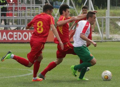 България U18 загуби от Македония U18 с 2:3 в контрола
