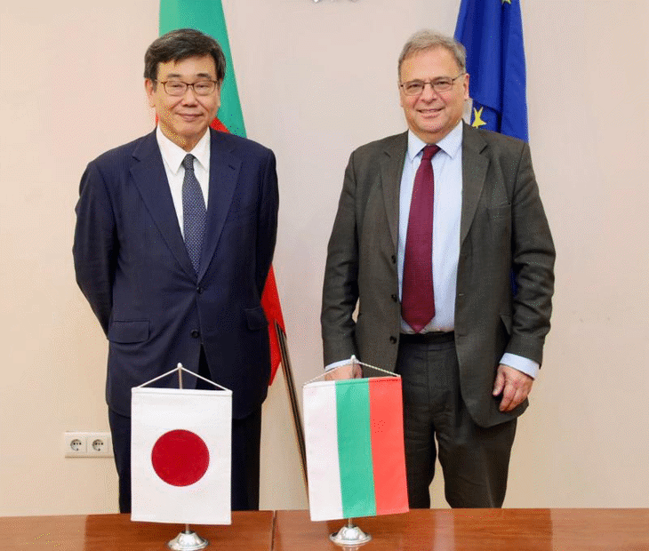 Готовност за задълбочаване на сътрудничеството между България и Япония изразиха по време на среща министърът на околната среда и водите и посланикът на Япония