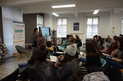 „Разкриване потенциала на младите хора за бизнес и социални иновации в Дунавския регион” (NewGenerationSkills) декември 2018 г.
