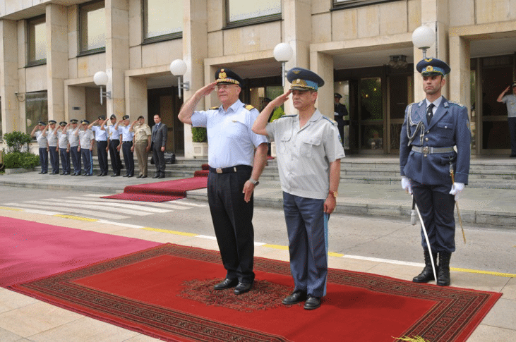 Началникът на Главния щаб на ВВС на Италия генерал-лейтенант Паскуале Прециоза  е на официално посещение в България