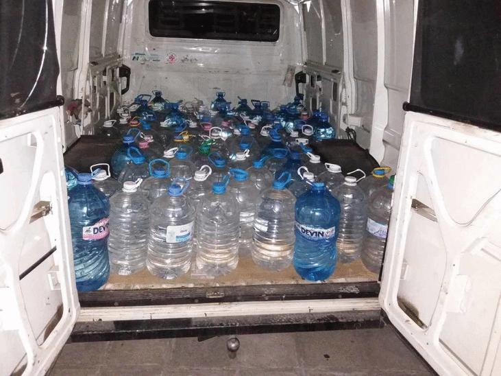 1760 л спирт и 1464 л алкохол задържа митническа мобилна група във Великотърновско