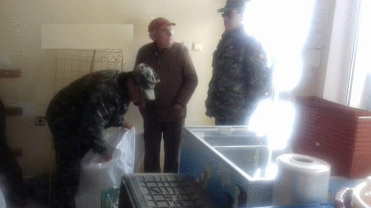 Военнослужещи от  Сухопътните войски осигуриха хляб и лекарства на жителите на с. Любеново, община Никопол