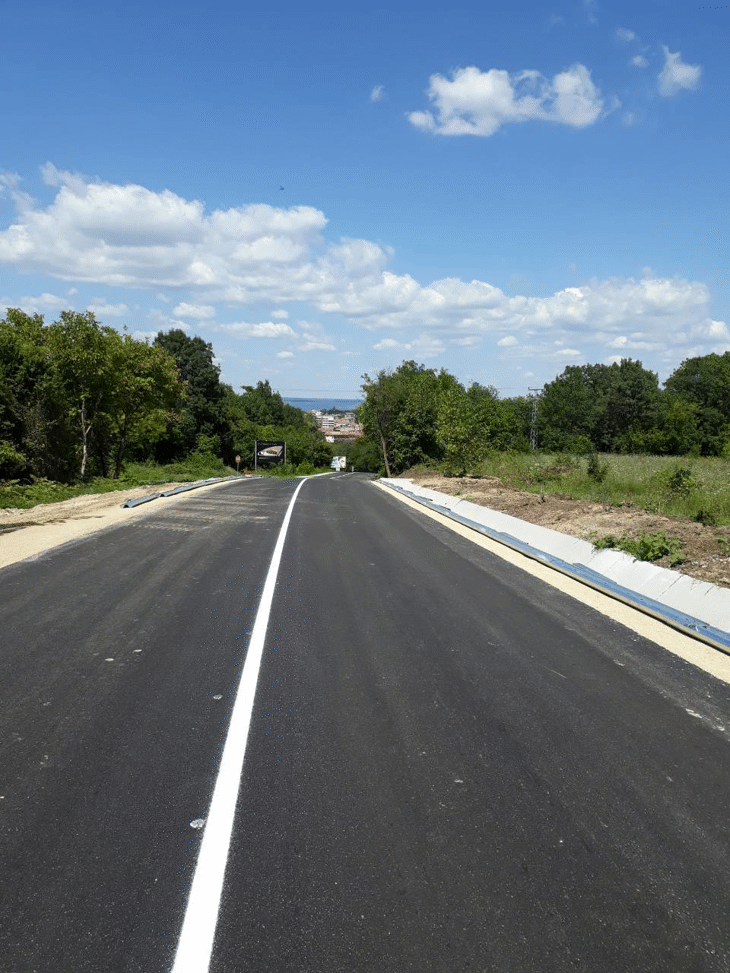 Ремонтът на път ІІІ-514 завършва за празника на Арбанаси и Голяма Богородица