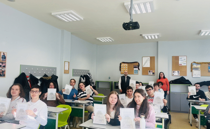 Магистрати от Районна прокуратура - Стара Загора изнесоха лекция пред ученици от ППГ „Гео Милев“ в гр. Стара Загора за престъпленията по транспорта