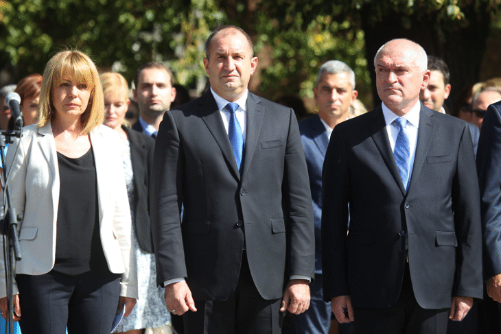 Председателят на парламента Димитър Главчев присъства на тържественото отбелязване на празника на София