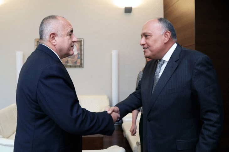 Министър-председателят Бойко Борисов се срещна с министъра на външните работи на Египет Самех Шукри