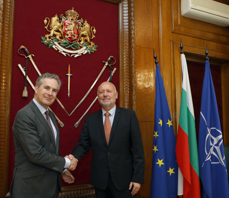 Министър Тодор Тагарев и посланикът на Испания Н. Пр. Алехандро Поланко обсъдиха сътрудничеството в областта на отбраната