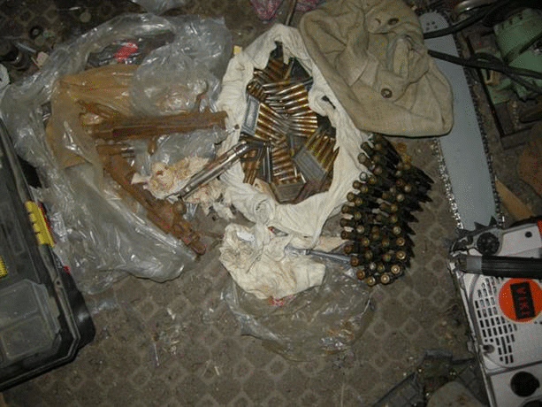 Оръжие и боеприпаси иззеха служители на РУ – Видин от частен дом