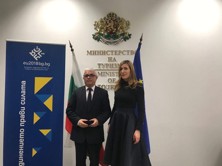 Министър Ангелкова проведе работна среща с посланика на Албания у нас