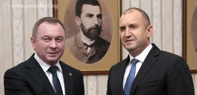 Румен Радев: България ще работи за още по-тясно партньорство с Беларус в сферата на икономиката, туризма и образованието
