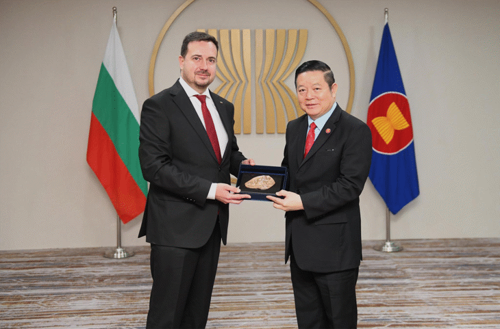 Заместник-министърът на външните работи Николай Павлов обсъди с генералния секретар на АСЕАН развитието на отношенията между България и държавите от Югоизточна Азия