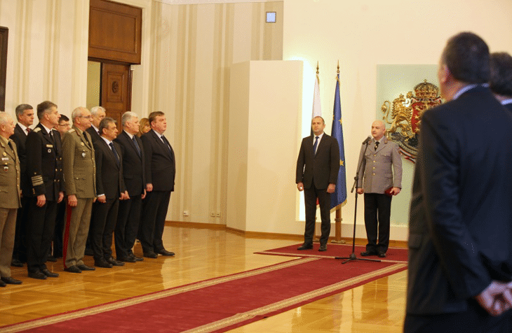 Началникът на Военномедицинска академия професор д-р Венцислав Мутафчийски беше удостоен с висше офицерско звание „бригаден генерал“