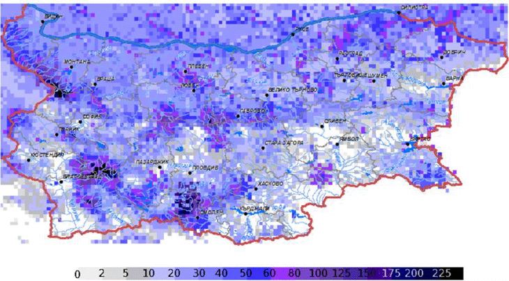 Очаква се повишение на нивата на водните басейни на територията на страната