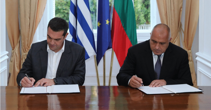 Премиерите Борисов и Ципрас подписаха съвместна декларация за развитието на железопътната връзка „Солун – Кавала - Александруполис – Бургас – Варна - Русе“