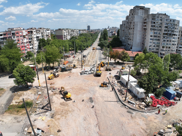Въвежда се временна организация на движението във връзка с ремонта на бул.“Александър Стамболийски“
