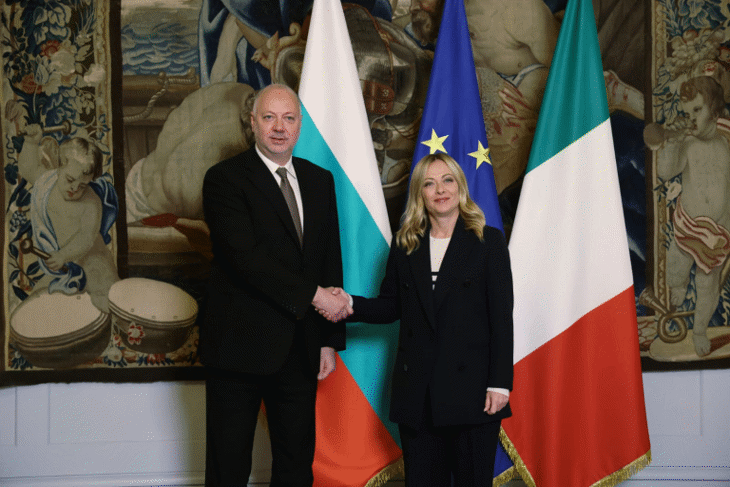Министър-председателят Росен Желязков и италианският премиер Джорджа Мелони договориха провеждането на междуправителствена среща през март