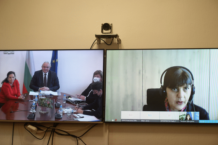 Министърът на правосъдието Иван Демерджиев проведе онлайн среща с Европейския главен прокурор Лаура Кьовеши