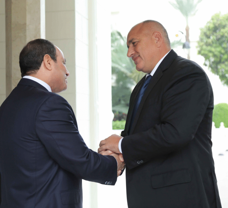 Премиерът Бойко Борисов се срещна с президента на Египет Абдел Фаттах Ас-Сиси