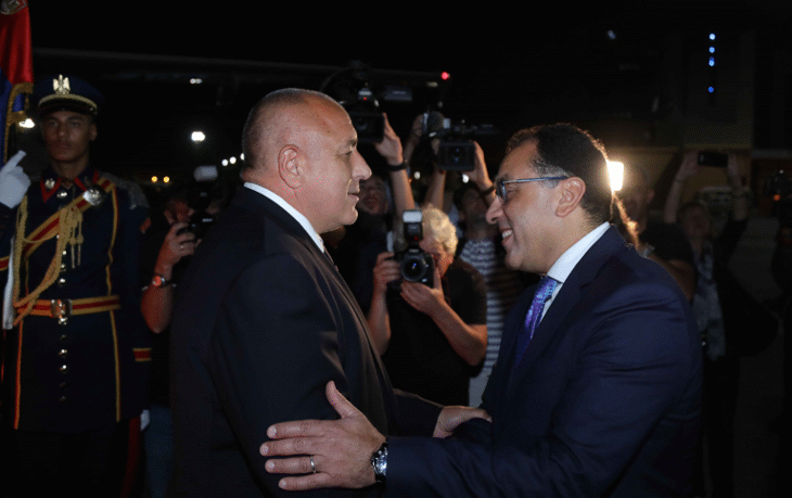 Премиерът Борисов разговаря с министър-председателя и министър на жилищното строителство и урбанизацията на Египет Мустафа Камал Мадбули