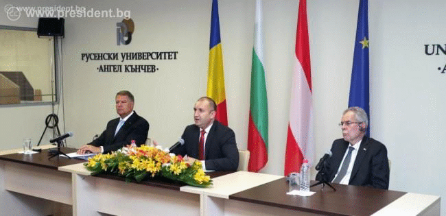 Президентът Румен Радев: Наш дълг е да развиваме Дунавския регион като фактор за икономически напредък и свързаност в Европа