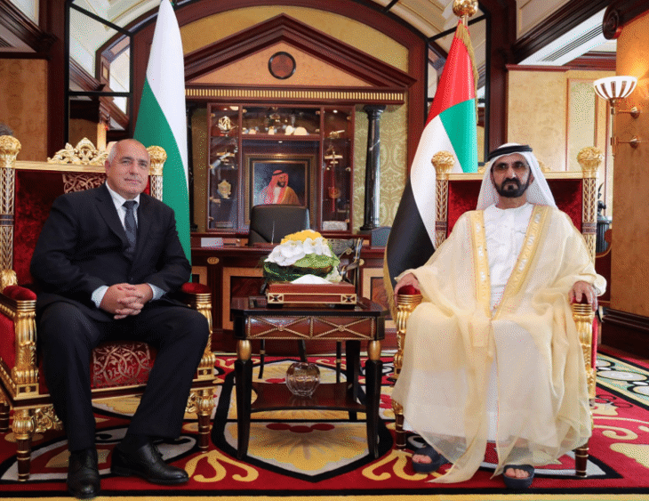 Премиерът Борисов се срещна с министър-председателя на ОАЕ шейх Мохамед Бин Рашед Ал-Мактум
